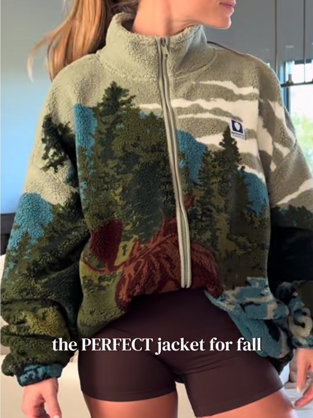 NWT Target x National Park Foundation Moose High Pile Fleece Jacket